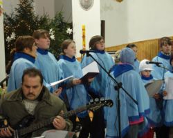 Kolędowanie z parafią w Borzysławcu