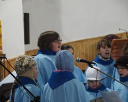 Kolędowanie z parafią w Borzysławcu